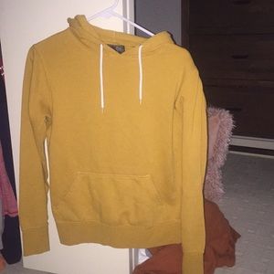 mustered yellow sweatshirt from tillys